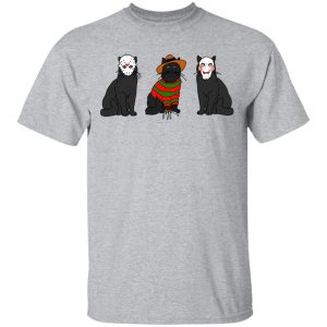 Funny Cat Shirt Parody Horror Movie Shirt Black Cat Gifts Shirt 14