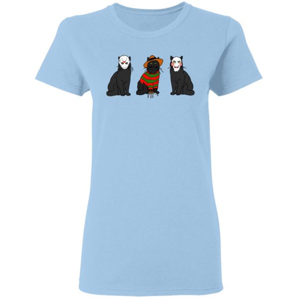Funny Cat Shirt Parody Horror Movie Shirt Black Cat Gifts Shirt 4