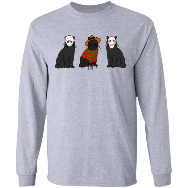 Funny Cat Shirt Parody Horror Movie Shirt Black Cat Gifts Shirt 7