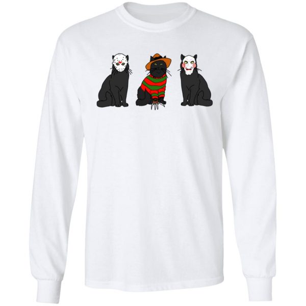 Funny Cat Shirt Parody Horror Movie Shirt Black Cat Gifts Shirt 8