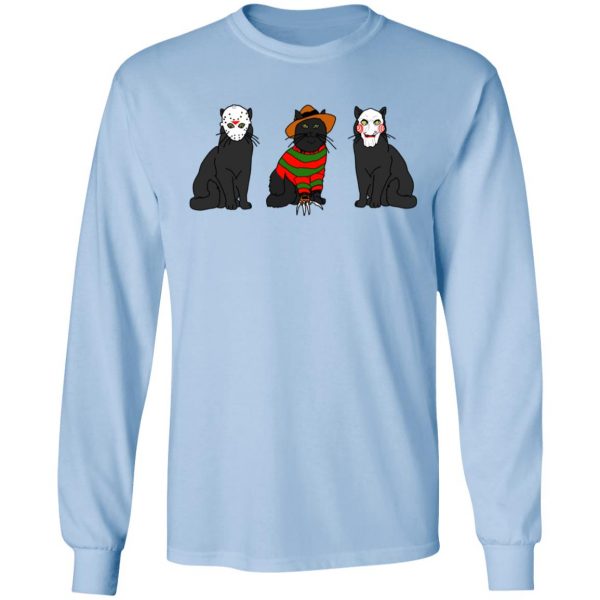 Funny Cat Shirt Parody Horror Movie Shirt Black Cat Gifts Shirt 9