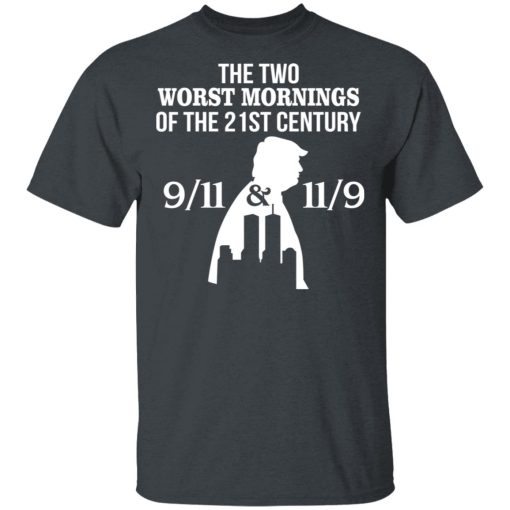 The Two Works The Mornings 9/11 & 11/9 Trump Shirt - Image 2