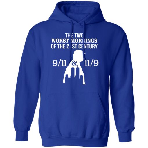 The Two Works The Mornings 9/11 & 11/9 Trump Shirt - Image 13