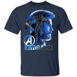 Marvel Avengers Endgame Thor Silhouette Poster Shirt 15