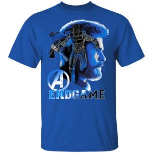 Marvel Avengers Endgame Thor Silhouette Poster Shirt 16