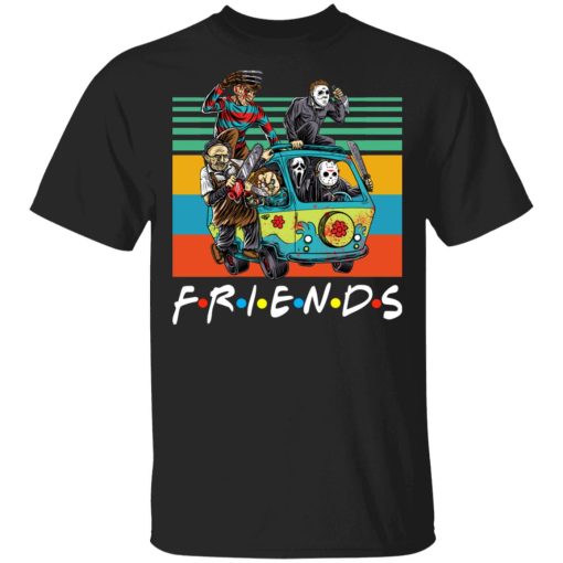 Halloween Friends Characters Horror Shirt 1