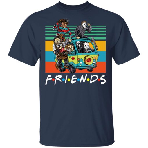 Halloween Friends Characters Horror Shirt 3