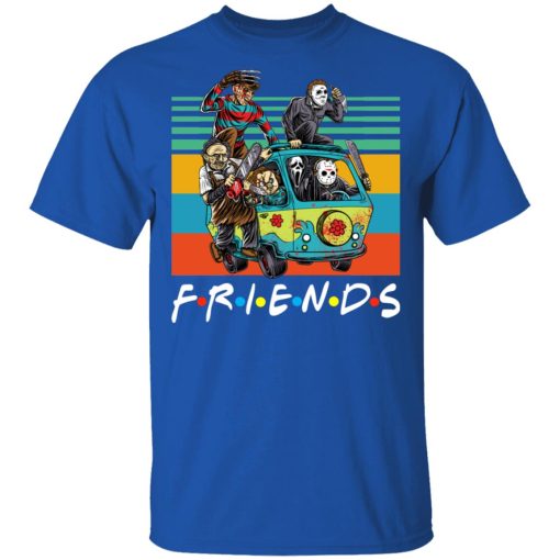 Halloween Friends Characters Horror Shirt 4