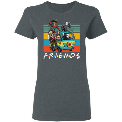 Halloween Friends Characters Horror Shirt 6