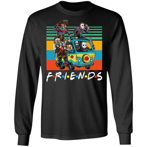 Halloween Friends Characters Horror Shirt 9