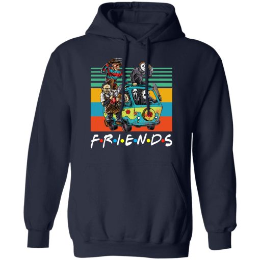 Halloween Friends Characters Horror Shirt 11