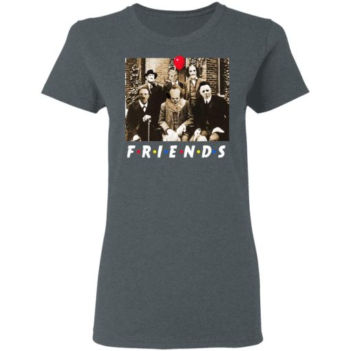 Friends Halloween Horror Team Scary Movies Costume Shirt 6