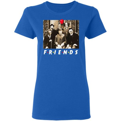 Friends Halloween Horror Team Scary Movies Costume Shirt 8