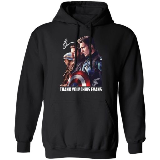 Captain America Thank You Chris Evans Signature Shirt 10