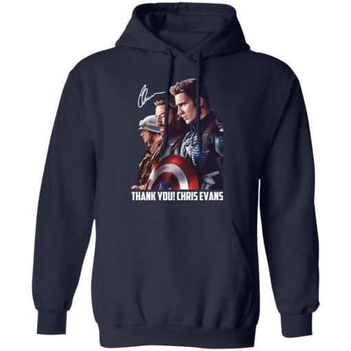 Captain America Thank You Chris Evans Signature Shirt - Image 11