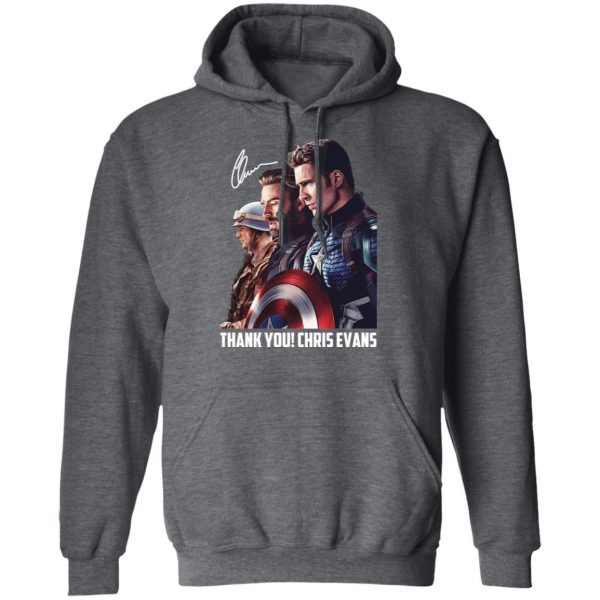 Captain America Thank You Chris Evans Signature Shirt 12