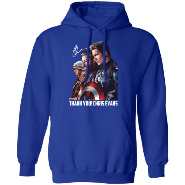 Captain America Thank You Chris Evans Signature Shirt 13