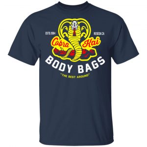 Cobra Kai Body Bags Karate Kid Parody Fan Art Shirt 15