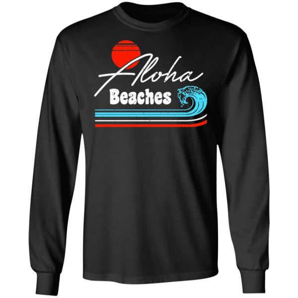 Aloha Beaches Vintage Retro Shirt 9