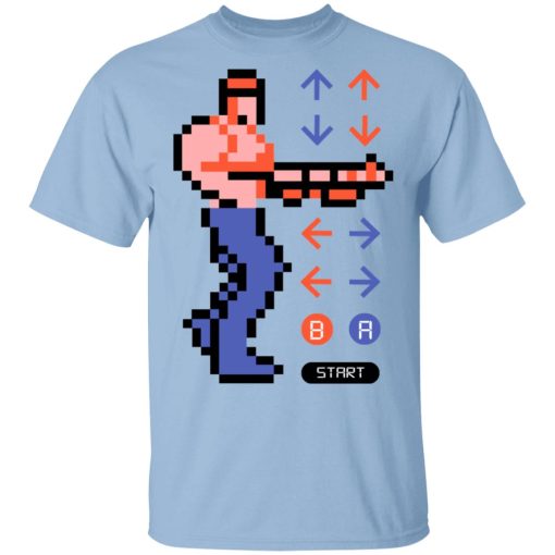 Contra Konami Code Shirt 1