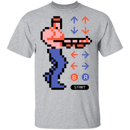 Contra Konami Code Shirt - Image 3