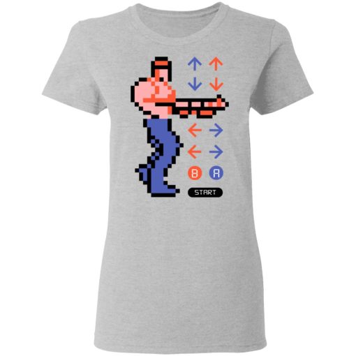 Contra Konami Code Shirt 6