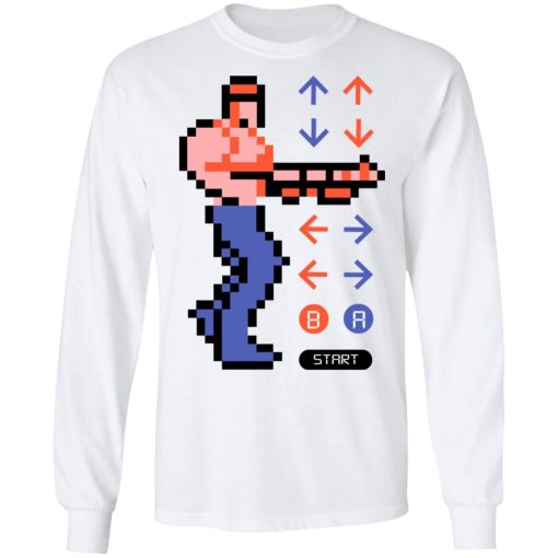 Contra Konami Code Shirt 8