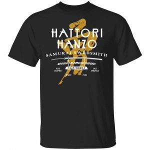 Kill Bill Hattori Hanzo Samurai Swordsmith Shirt Branded