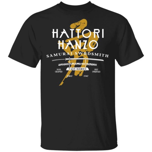 Kill Bill Hattori Hanzo Samurai Swordsmith Shirt 1