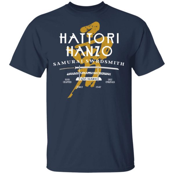 Kill Bill Hattori Hanzo Samurai Swordsmith Shirt 3
