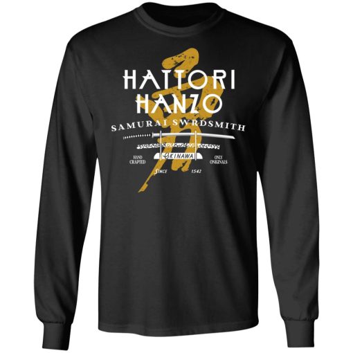 Kill Bill Hattori Hanzo Samurai Swordsmith Shirt 9