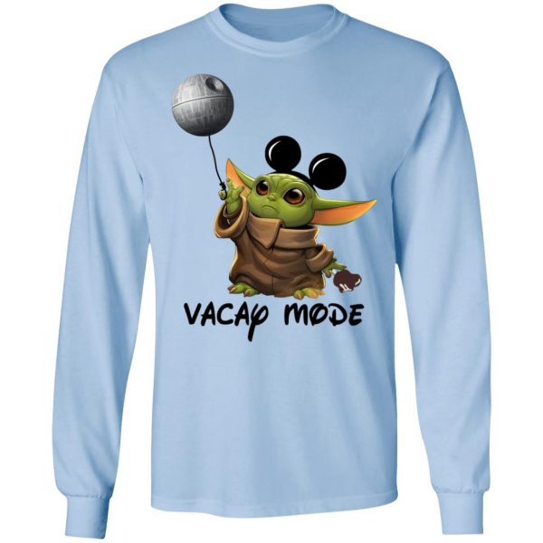 Baby Yoda Mickey Mouse Vacay Mode Shirt 9