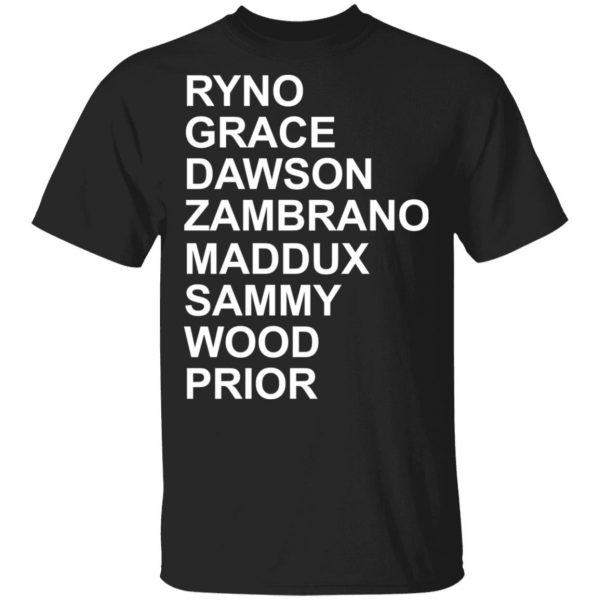 Ryno Grace Dawson Zambrano Maddux Sammy Wood Prior Shirt 1
