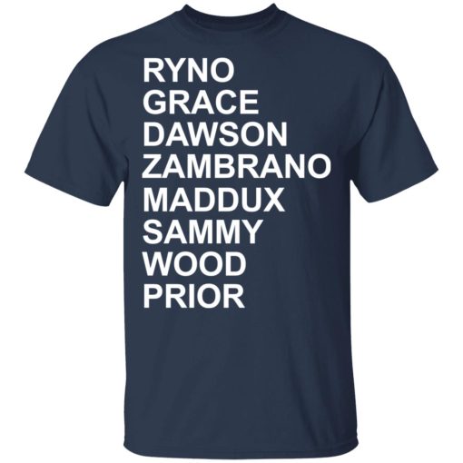 Ryno Grace Dawson Zambrano Maddux Sammy Wood Prior Shirt - Image 3