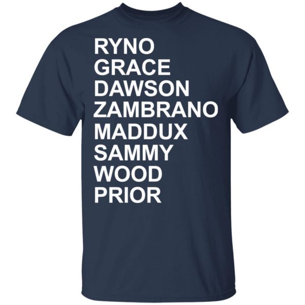 Ryno Grace Dawson Zambrano Maddux Sammy Wood Prior Shirt 3