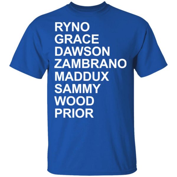 Ryno Grace Dawson Zambrano Maddux Sammy Wood Prior Shirt 4