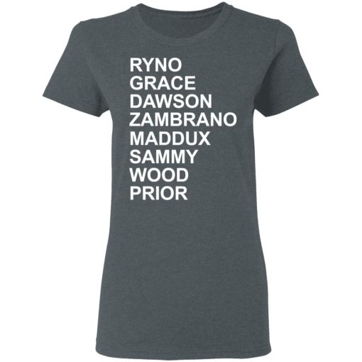 Ryno Grace Dawson Zambrano Maddux Sammy Wood Prior Shirt 6