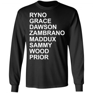 Ryno Grace Dawson Zambrano Maddux Sammy Wood Prior Shirt 21