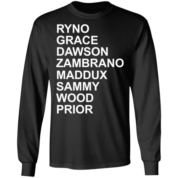 Ryno Grace Dawson Zambrano Maddux Sammy Wood Prior Shirt 9