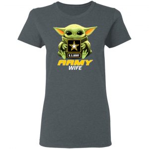 Baby Yoda Hug Us Army Wife Shirt 18
