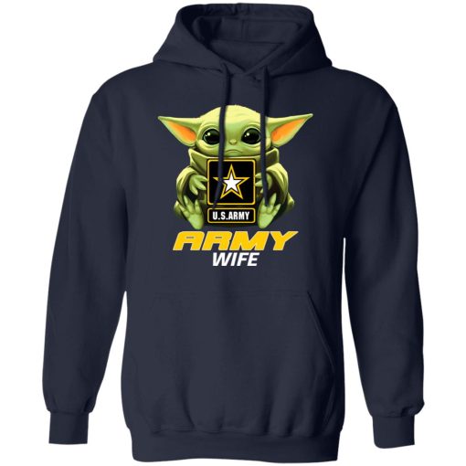 Baby Yoda Hug Us Army Wife Shirt 11