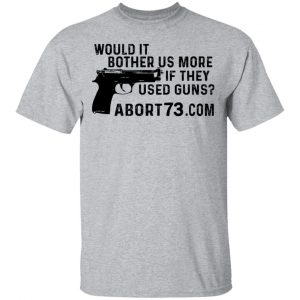 Would It Bother Us More if They Used Guns Shirt 14