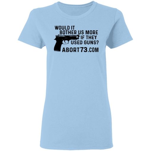 Would It Bother Us More if They Used Guns Shirt - Image 4