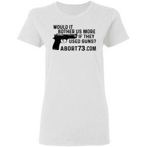 Would It Bother Us More if They Used Guns Shirt 16