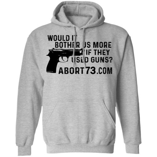 Would It Bother Us More if They Used Guns Shirt - Image 10