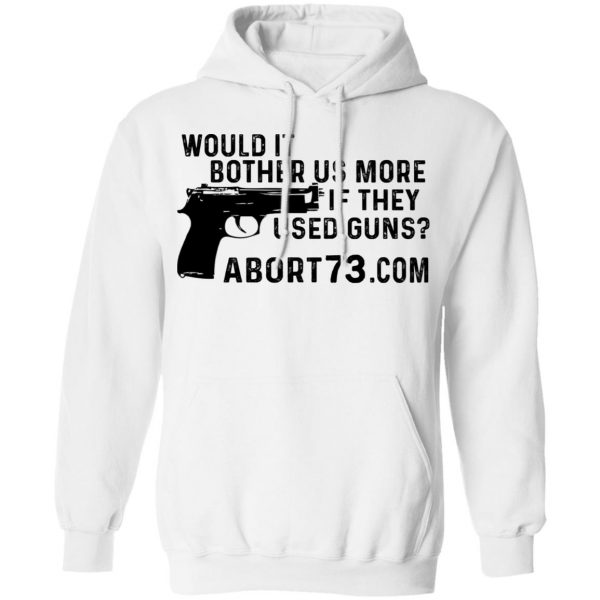 Would It Bother Us More if They Used Guns Shirt 11