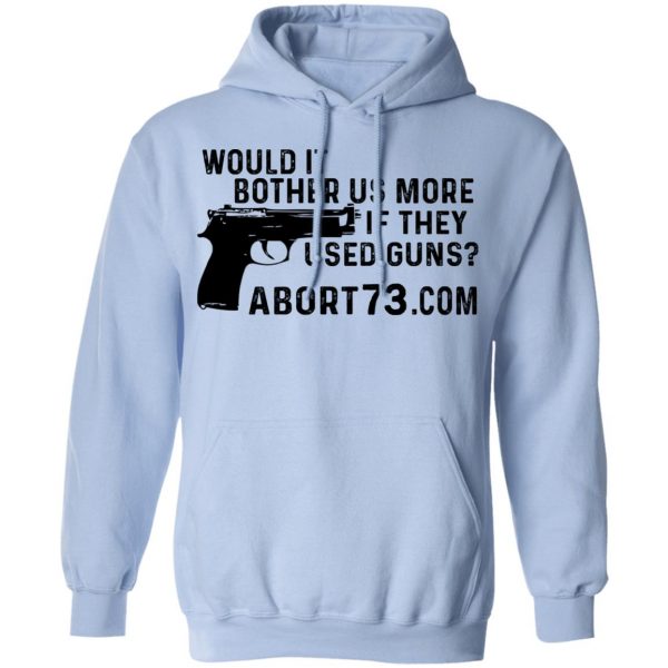 Would It Bother Us More if They Used Guns Shirt 12