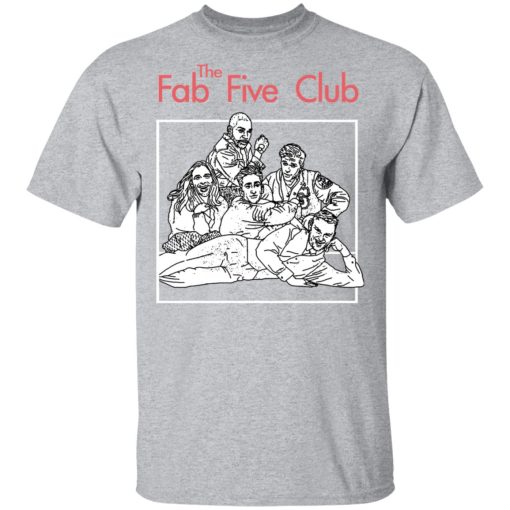 The Fab 5 Club Queer Eye Shirt - Image 3