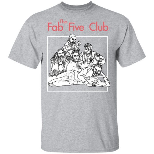 The Fab 5 Club Queer Eye Shirt 3