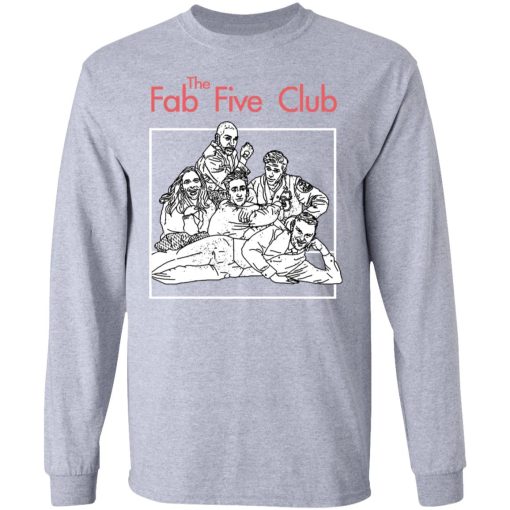 The Fab 5 Club Queer Eye Shirt - Image 7